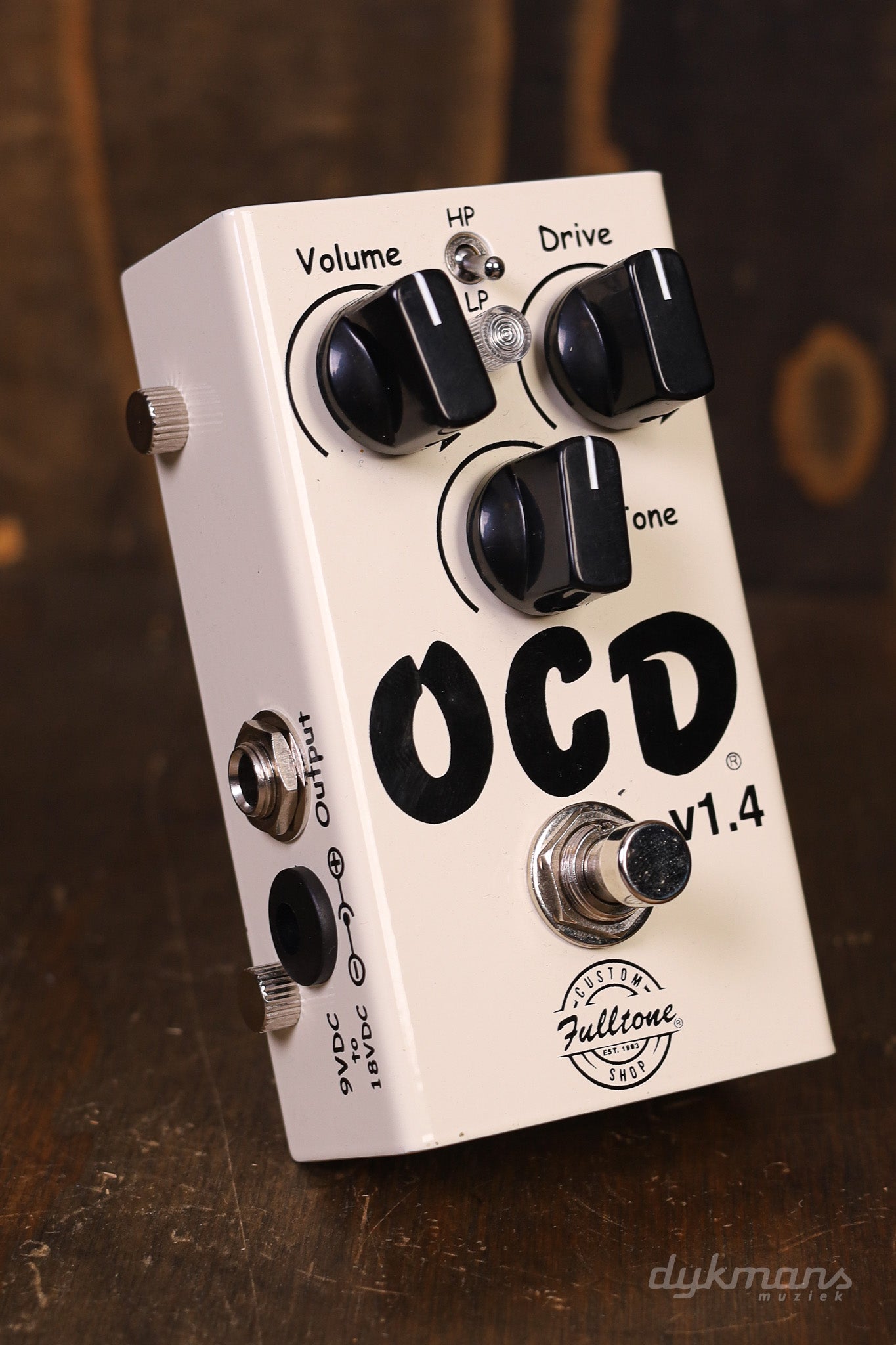 ocd overdrive pedal Fulltone Custom Shop OCD v1.4 Overdrive