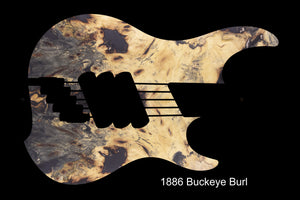 Dingwall Custom Shop Z3X-5 Magenta Crush Reverseburst