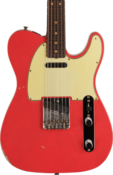 Fender Custom Shop Time Machine '63 Telecaster Relic Aged Fiesta Red PRE-ORDER