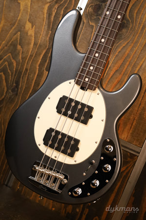 Sterling By Music Man Stingray Ray34 HH Charcoal Frost 4 String