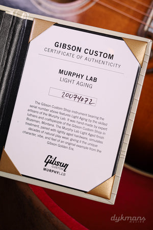 Gibson 1957 SJ-200 Vintage Sunburst Murphy Lab Light Aged