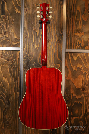 Epiphone Inspired by Gibson Custom 1960 Hummingbird Reissue Heritage Cherry Sunburst Left Handed