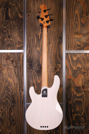 Music Man Stingray Tim Commerford's Passive Fight Night White