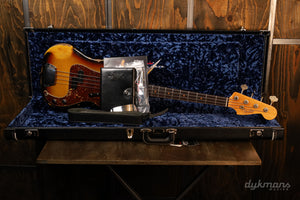 Fender Custom Shop Limited Edition '63 Precision Bass Heavy Relic Faded 3-Tone Sunburst 2024