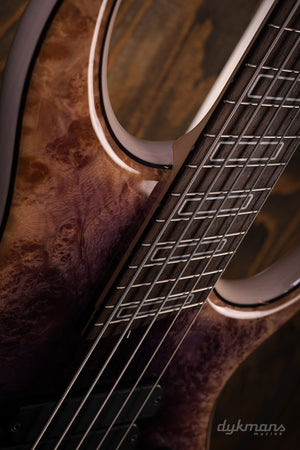 Dingwall Custom Shop Z3X-5 Burl Maple Purple to Natural Revburst