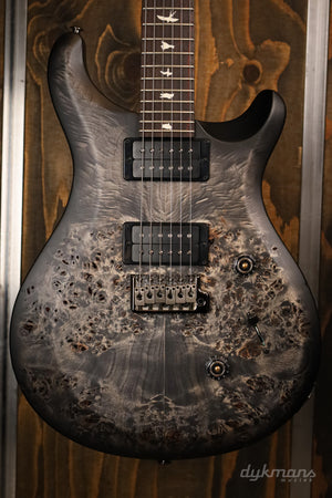 PRS Custom 24 Limited Edition Poplar Burl Charcoal Burst