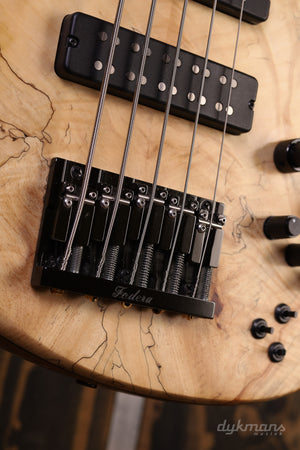 Fodera Emperor Deluxe Chestnut Burl