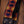 Holy Cow Real Vintage 60s Orange Dots Blue