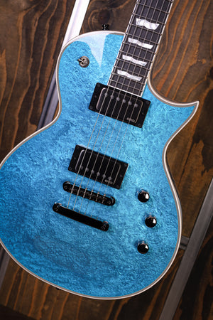 ESP Original Eclipse Custom Blue Liquid Metal