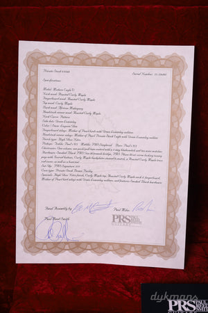 PRS Private Stock Modern Eagle V Green Luminlay LTD Laguna Glow PRE-OWNED!