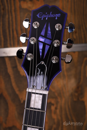 Epiphone Les Paul Custom Widow Purple Black Burst