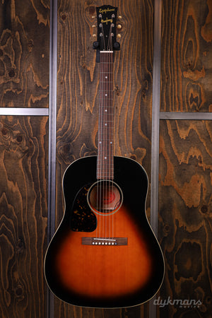 Epiphone 1942 J-45 Banner Vintage Sunburst Lefty