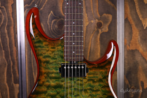 Music Man Luke III HH Luscious Green Quilt