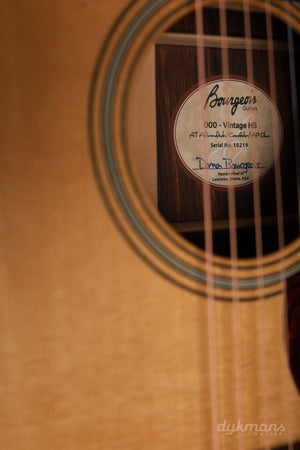 Bourgeois Heirloom Series Vintage 000 Mastergrade Cocobolo Aged Tone Adirondack