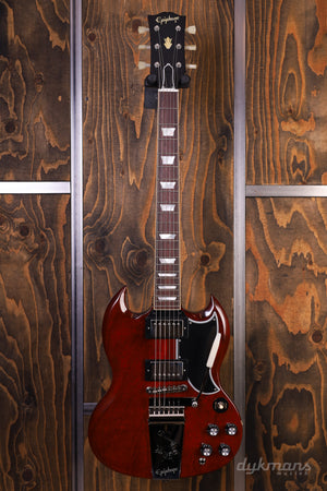 Epiphone 1964 SG Standard Reissue with Maestro Vibrola Cherry Red