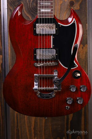 Gibson Custom Shop 61 Les Paul SG Standard Cherry Red B5 Bigsby VOS