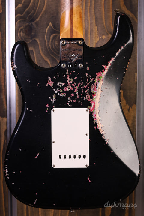 Fender Custom Shop Limited Edition Mischief Maker - Heavy Relic - Aged Black Over Pink Paisley PRE-ORDER