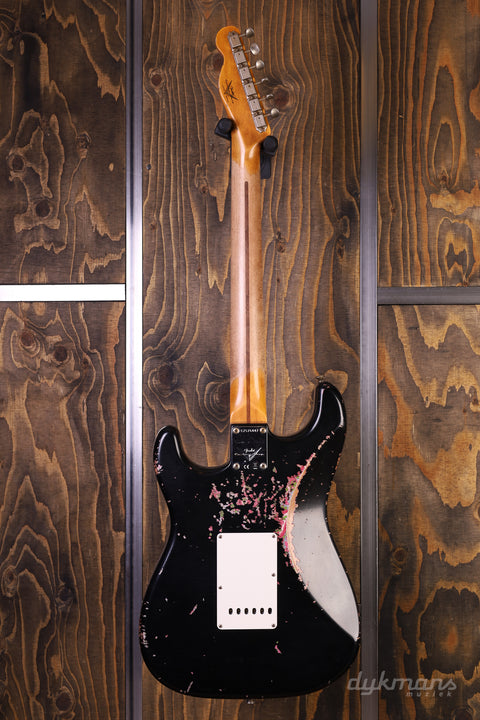 Fender Custom Shop Limited Edition Mischief Maker - Heavy Relic - Aged Black Over Pink Paisley PRE-ORDER