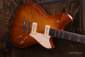 Novo Serus P2 Carve Top Flamed Maple Faded Tea Burst
