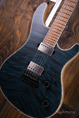 Mayones Regius V24 6 Transparent Turquoise Satin