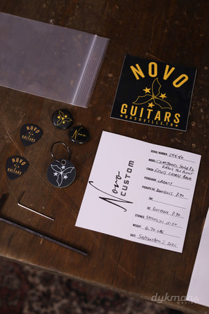 Novo Serus P2 Carve Top Flamed Maple Faded Tea Burst