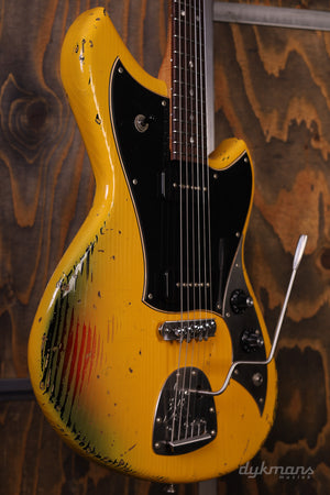 Novo Serus J Finish Over Finish Vandalism over '64 3-Tone Burst