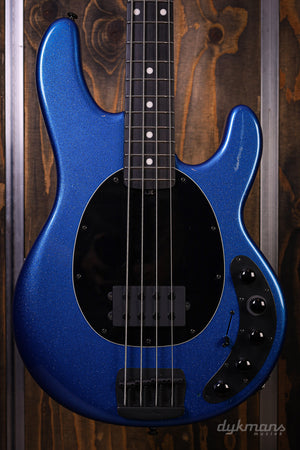 Music Man DarkRay 4 Custom Color Blue Sparkle PRE-OWNED