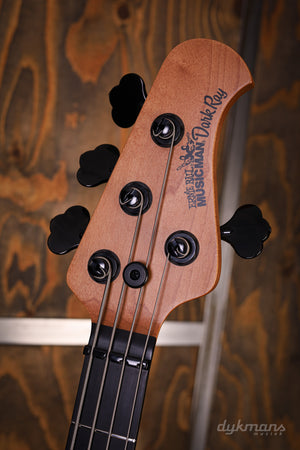 Music Man DarkRay 4 Custom Color Blue Sparkle PRE-OWNED