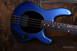 Music Man DarkRay 4 Custom Color Blue Sparkle PRE-OWNED