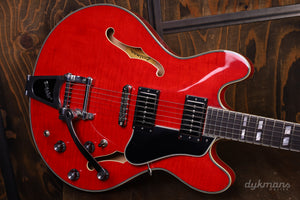 Eastman T486B Cherry Red Bigsby