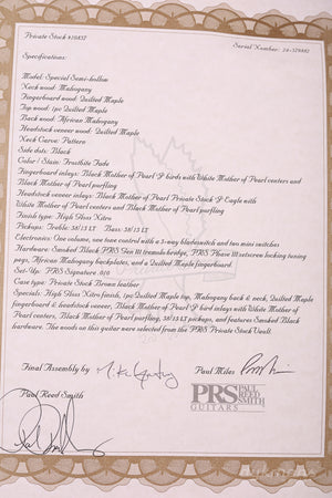 PRS Private Stock Special Semi-Hollow Frostbite Glow