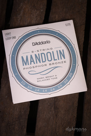 D'addario Mandolin Phosphor Bronze Light Gauge