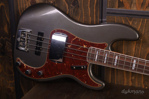 Fender Custom Shop Limited Edition P-Bass Special Journeyman Relic Charcoal Frost Metallic