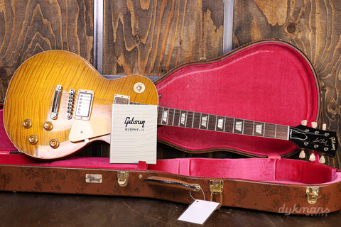 Gibson Les Paul 1959 Standard Green Lemon Fade Murphy Lab Light Aged