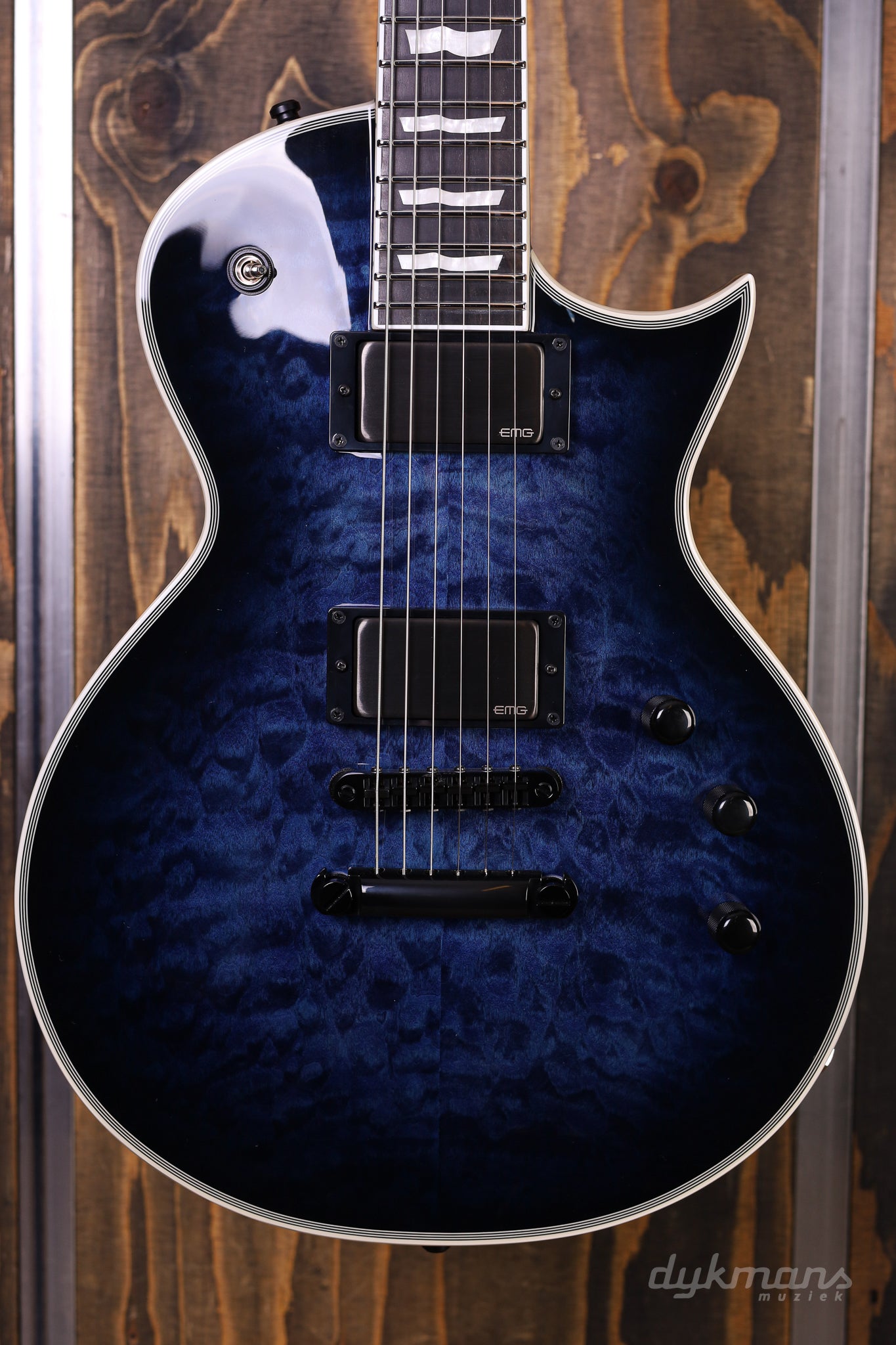 ESP E-II Eclipse RDB Reindeer Blue – Dijkmans Muziek