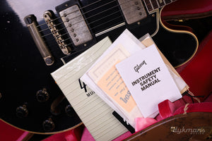 Gibson Custom 1959 ES-345 Reissue Ebony Murphy Lab Heavy Aged