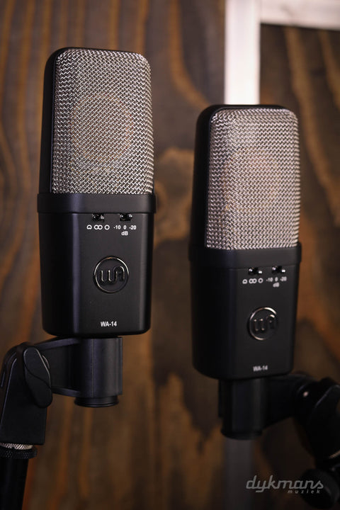 Warm Audio WA-14 Stereo Pair Large-Diaphragm Condenser Microphone