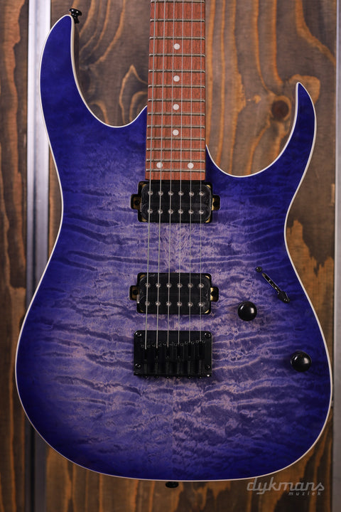 Ibanez RG421QM Cerulean Blue Burst