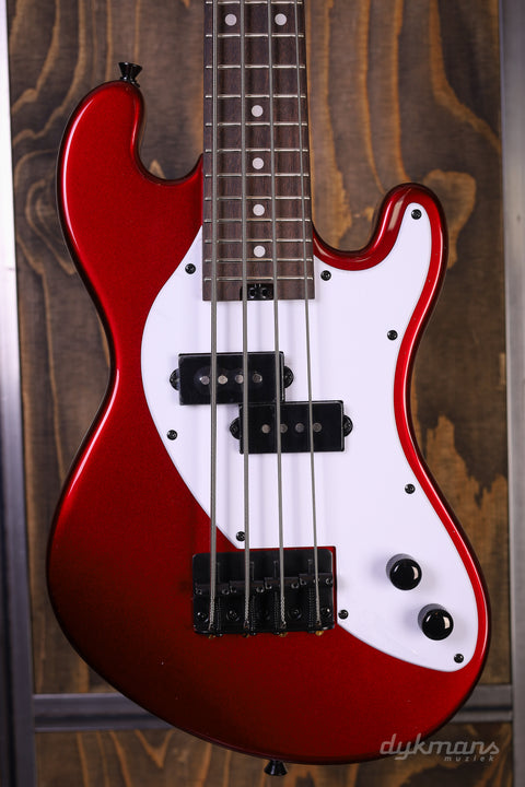 Kala Solid Body 4-String Candy Apple Red Fretted U BASS