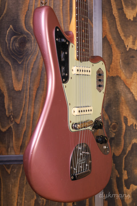 Fender Custom Shop '64 Jaguar Journeyman Faded Aged Burgundy Mist Metallic