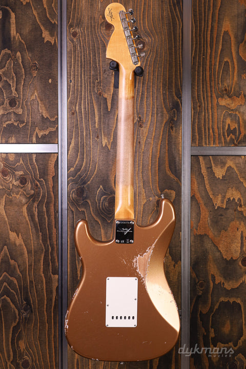 Fender Custom Shop 1967 Stratocaster Relic with Closet Classic Hardware Aged Firemist Gold