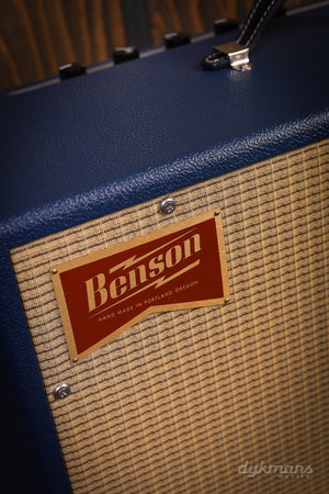 Benson Monarch Reverb Plus Blue Tolex/Wheat Grille