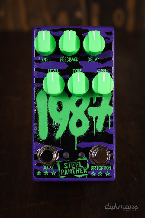 Allpedal Steel Panther 1987 Distortion &amp; Delay mop
