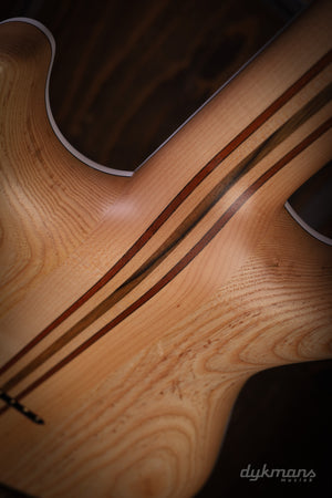 Mayones Regius 7 Burl Maple 5A Galaxy Eye Purple