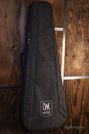 Mayones Regius 6 Burl Maple 5A Galaxy Eye Purple