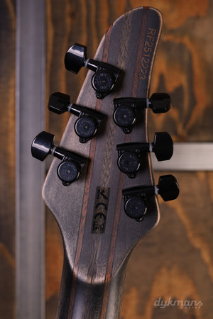 Mayones Regius 6 Burl Maple 5A Galaxy Eye Purple