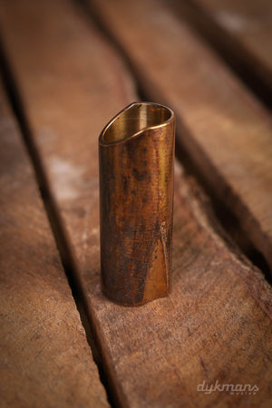 The Rock Slide Bottleneck Slide Aged Brass (S,M,L, XL)