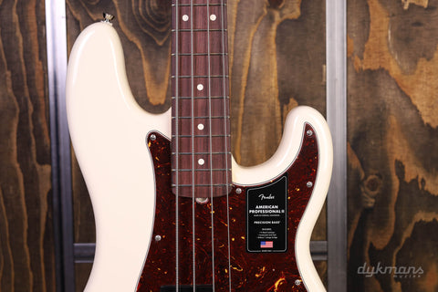 Fender American Professional II Precision Bass Olympic White