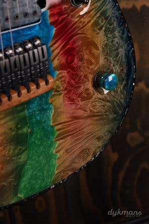 Mayones Regius 7 Buckeye Burl Master Grade Custom Color PRE-ORDER