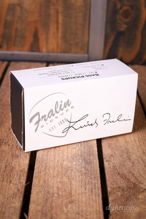 Fralin Jazz Bass Pickup Set 4 String Black